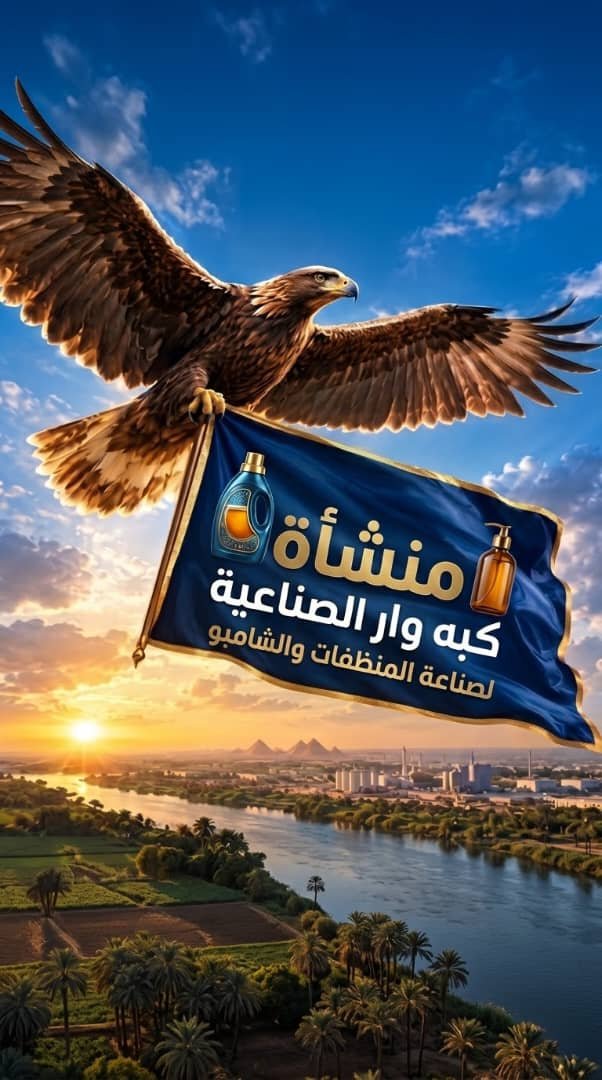 صورة تعريفية لكبه وار لصناعة المنظفات والشامبو